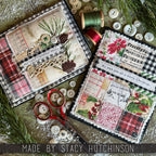 Tim Holtz Eclectic Elements Holidays Past Fabric By The Yard Berry Branch
