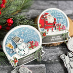 Trinity Stamps SNOWGLOBE CARD Die Set tmd-177 Christmas Snowglobe Cards | color-code:ALT02