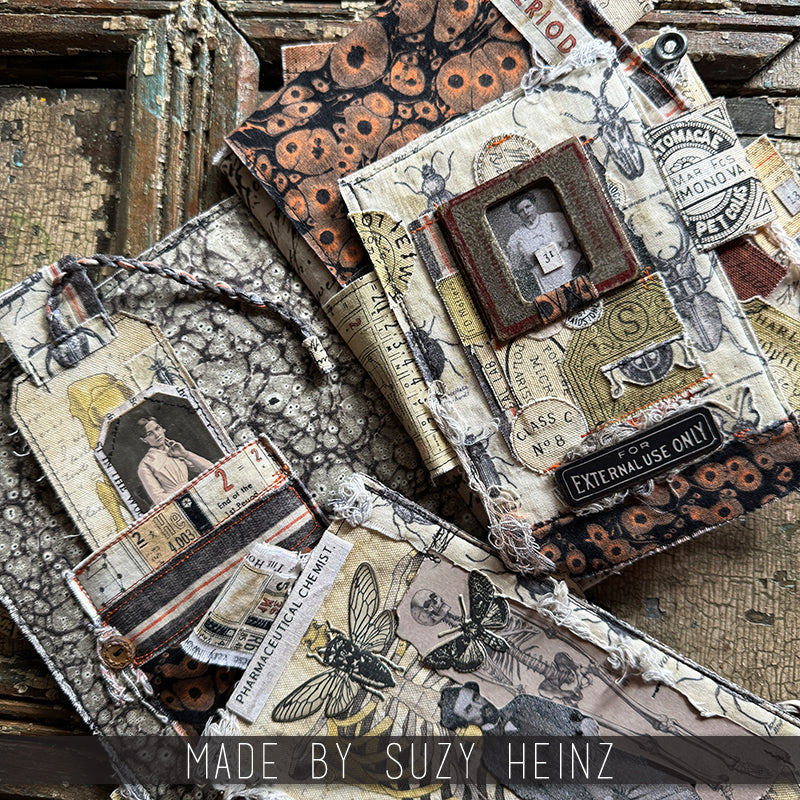 Tim Holtz Eclectic Elements Laboratory Fabric By The Yard Periodic