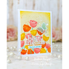 CZ Design Clear Stamps Sassy Friends cz281c Stamptember Friends Card | color-code:ALT01