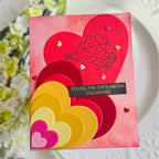 Simon Says Clear Stamps Sassy Sally 3362ssc Heart to Heart