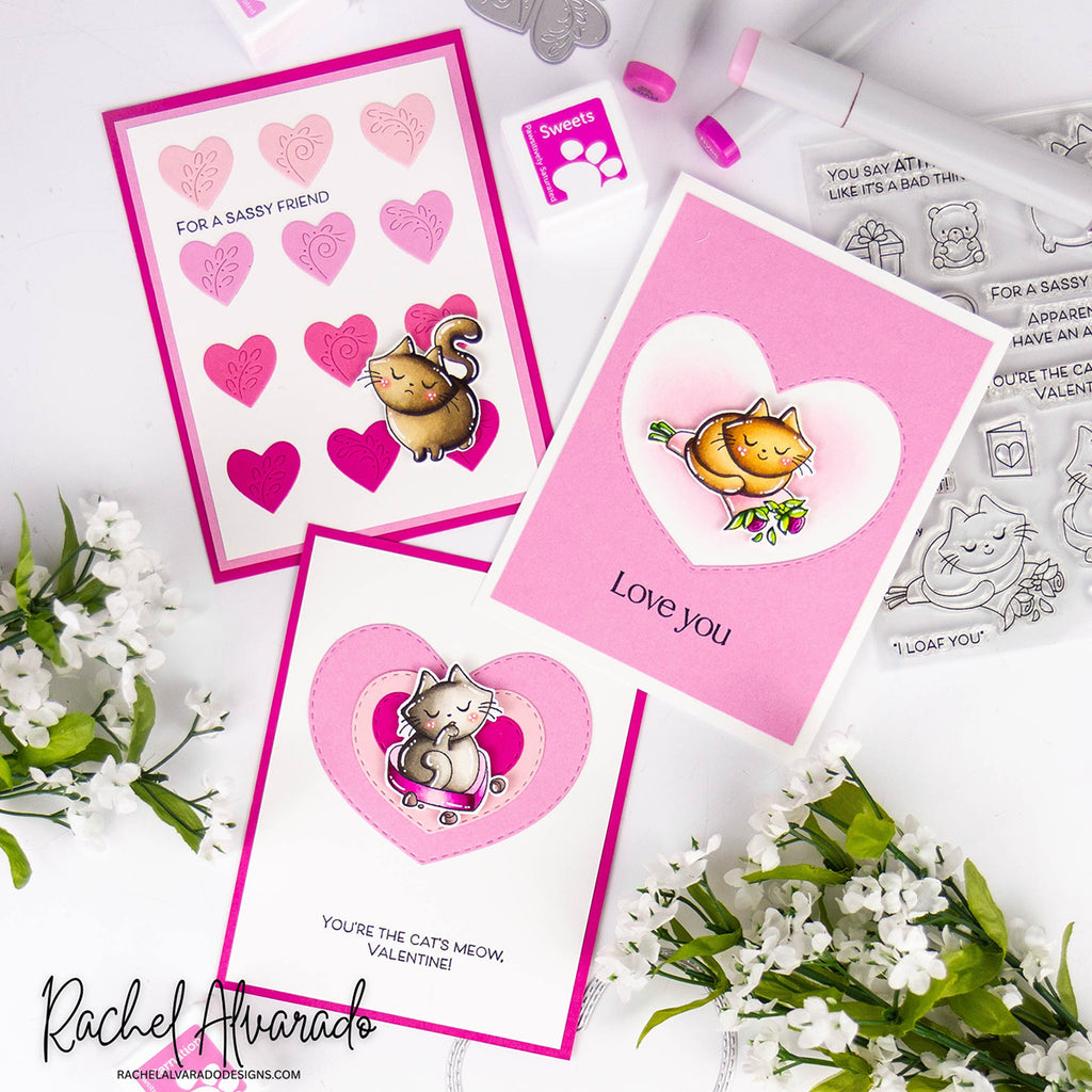Simon Says Clear Stamps Sassy Sally 3362ssc Heart to Heart