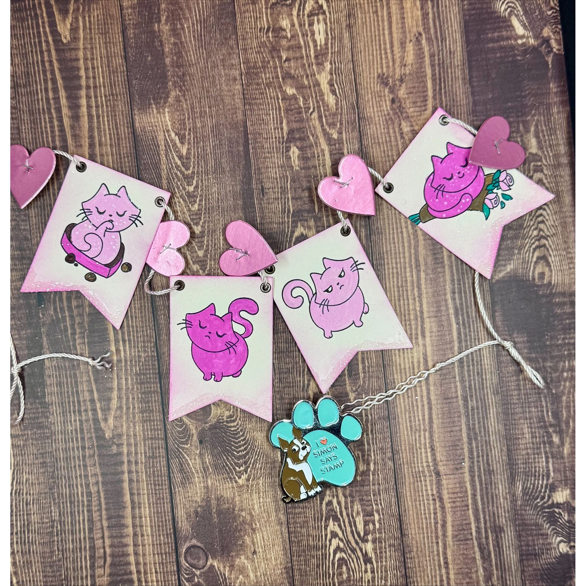 Simon Says Clear Stamps Sassy Sally 3362ssc Heart to Heart