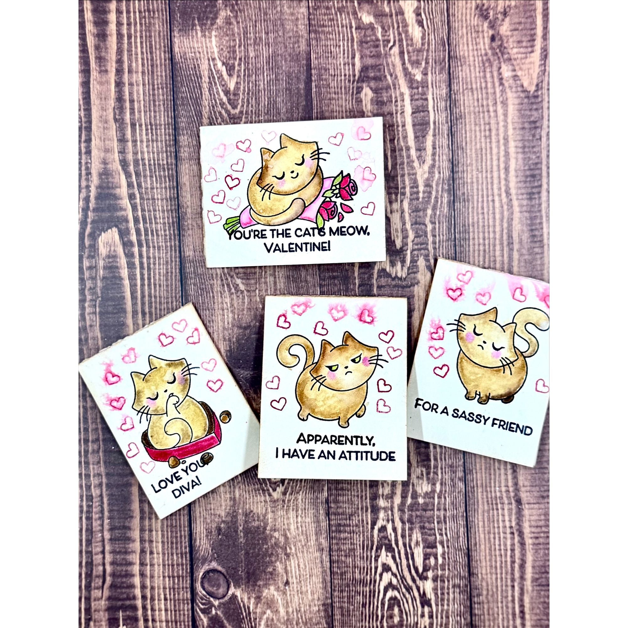 Simon Says Clear Stamps Sassy Sally 3362ssc Heart to Heart
