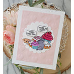 Simon Says Stamp Scalloped Shaker Shapes Wafer Dies 1400sd DieCember Birthday Card