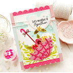 Papertrey Ink Cloud Stencils- 0015 heart | color-code:ALT01