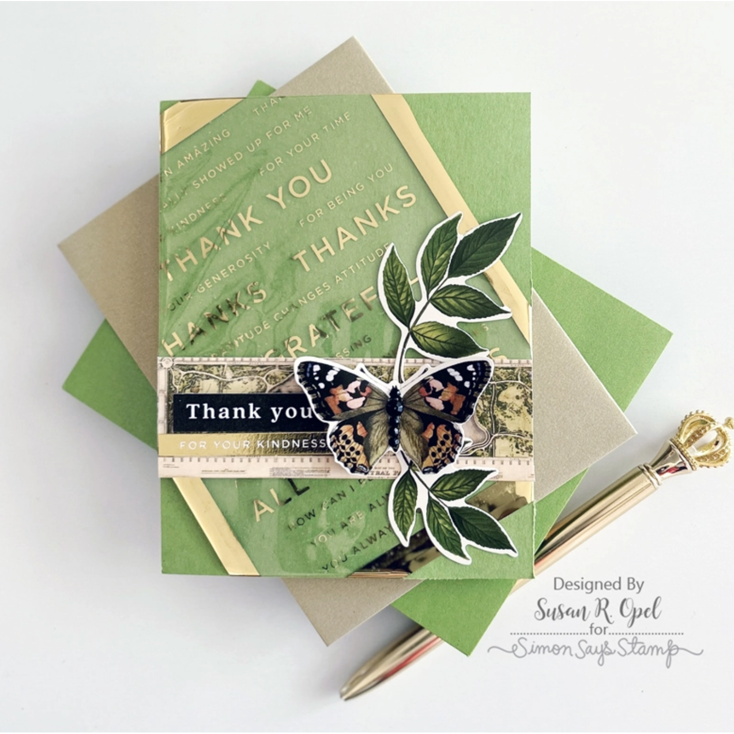 Tim Holtz Idea-ology Organic Layers th94316 Thank you