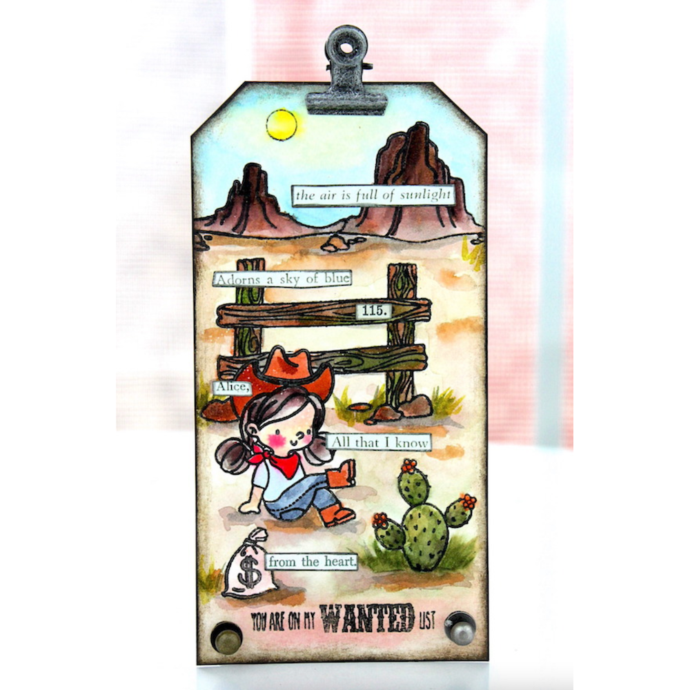 Tim Holtz Idea-ology CLIPPINGS Sticker Book th94030 Wanted | color-code:ALT01