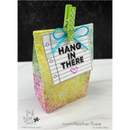 Ink Blot Shop A2 Envelopes Rainbow Splatter Paint ibev002