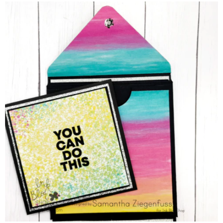 Ink Blot Shop A2 Envelopes Painted Sunset ibev001