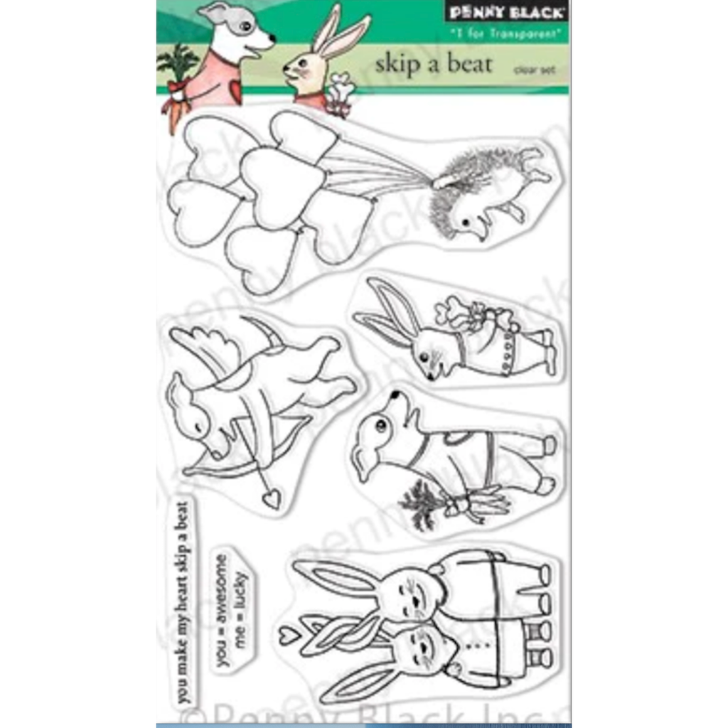 Penny Black Clear Stamps SKIP A BIT 30-951