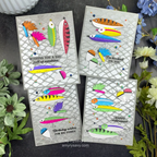 Honey Bee Lovely Layers Lures Die Set hbds-lllure fishing | color-code:ALT03