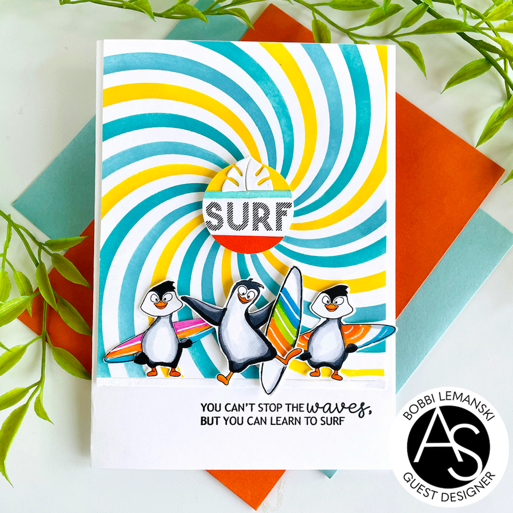 Alex Syberia Designs Pengu-tastic Holiday Die Set asdcd78 Surf