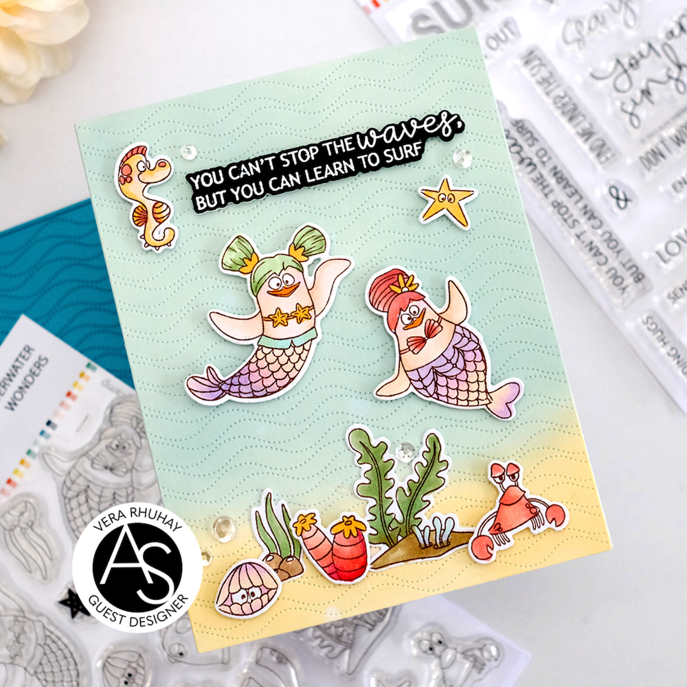 Alex Syberia Designs Underwater Wonders Die Set asdcd79 Waves