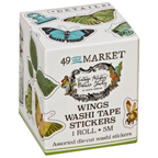 49 and Market Vintage Artistry Nature Study Wings Washi Stickers NS-23237