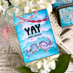 Trinity Stamps Bubble Gum Confetti Embellishment Box tsb-405 Sea Birthday Card | color-code:ALT01