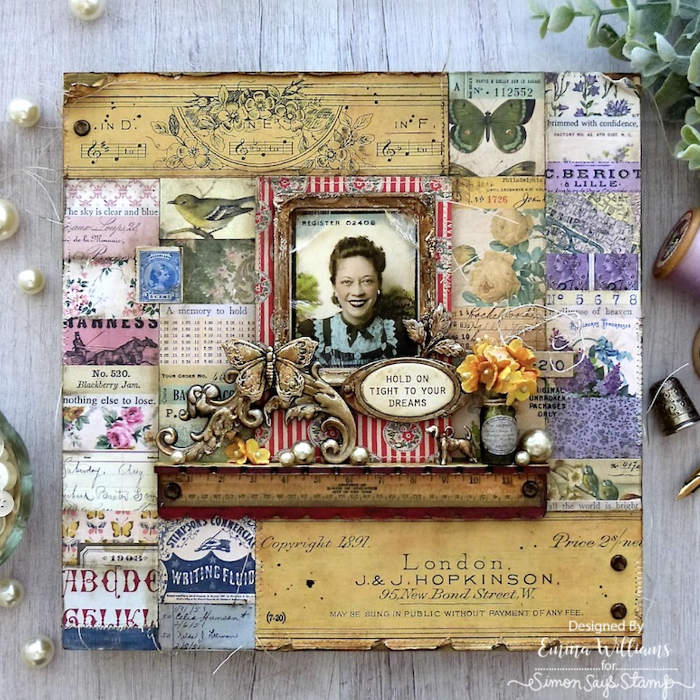 Tim Holtz Idea-ology Backdrops Volume 5 th94309 Dreams | color-code:ALT03