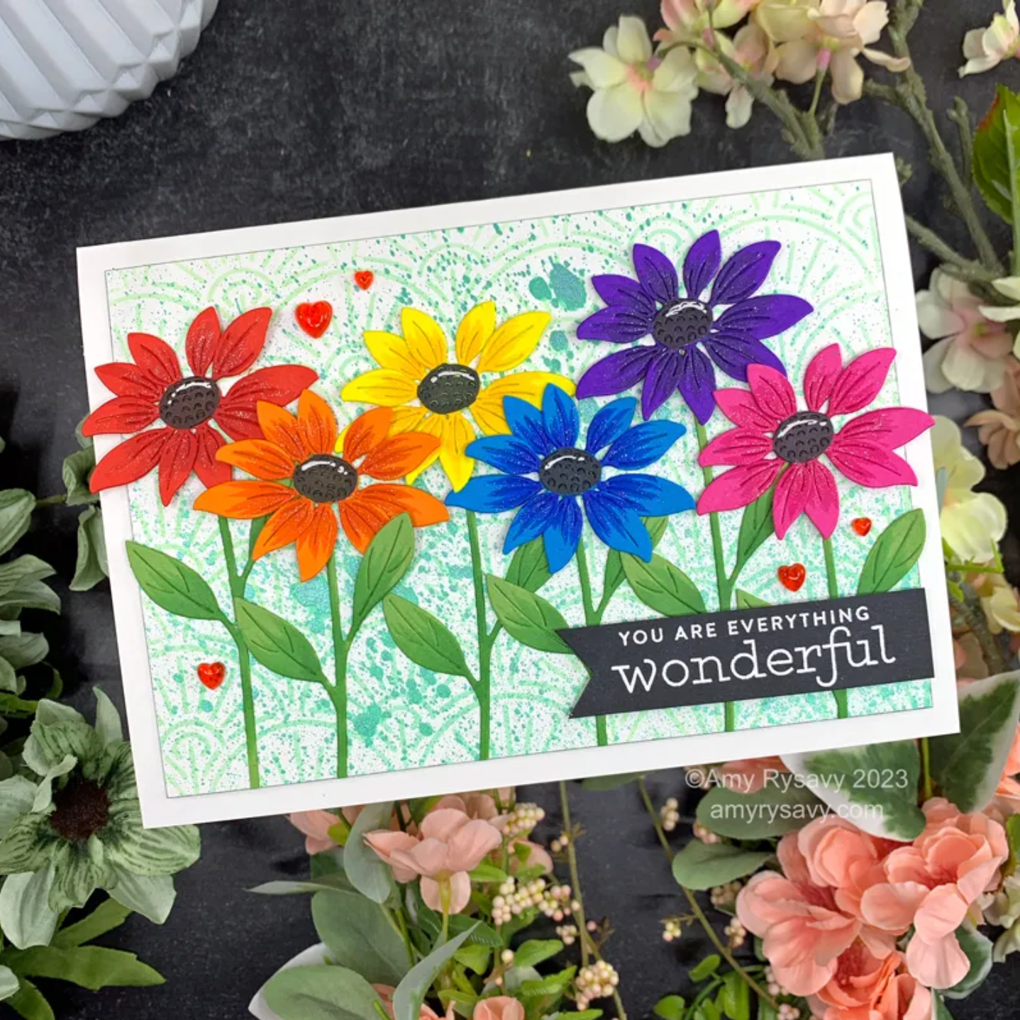 Tim Holtz Distress MERRY MINT Mica Stain Ranger distmicsmm flowers | color-code:ALT02
