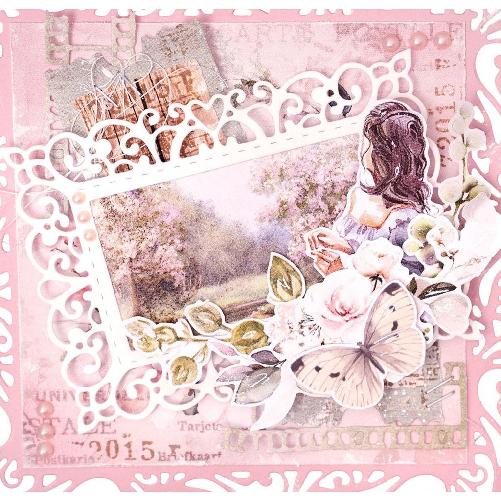 Studio Light Small Designs and Elements Paper Pad jma-rm-pp97 romantic