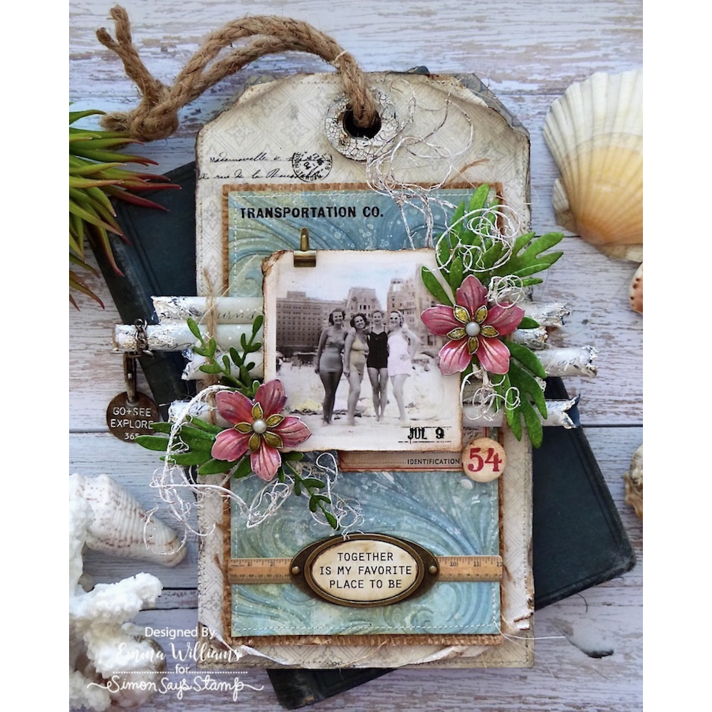 Tim Holtz Idea-ology Snapshots Volume 2 th94322 Tag | color-code:ALT03