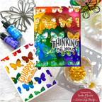 Tim Holtz 8 X 10 WHITE YUPO PAPER Ranger tac63346 Billow Butterfly Cards | color-code:ALT03