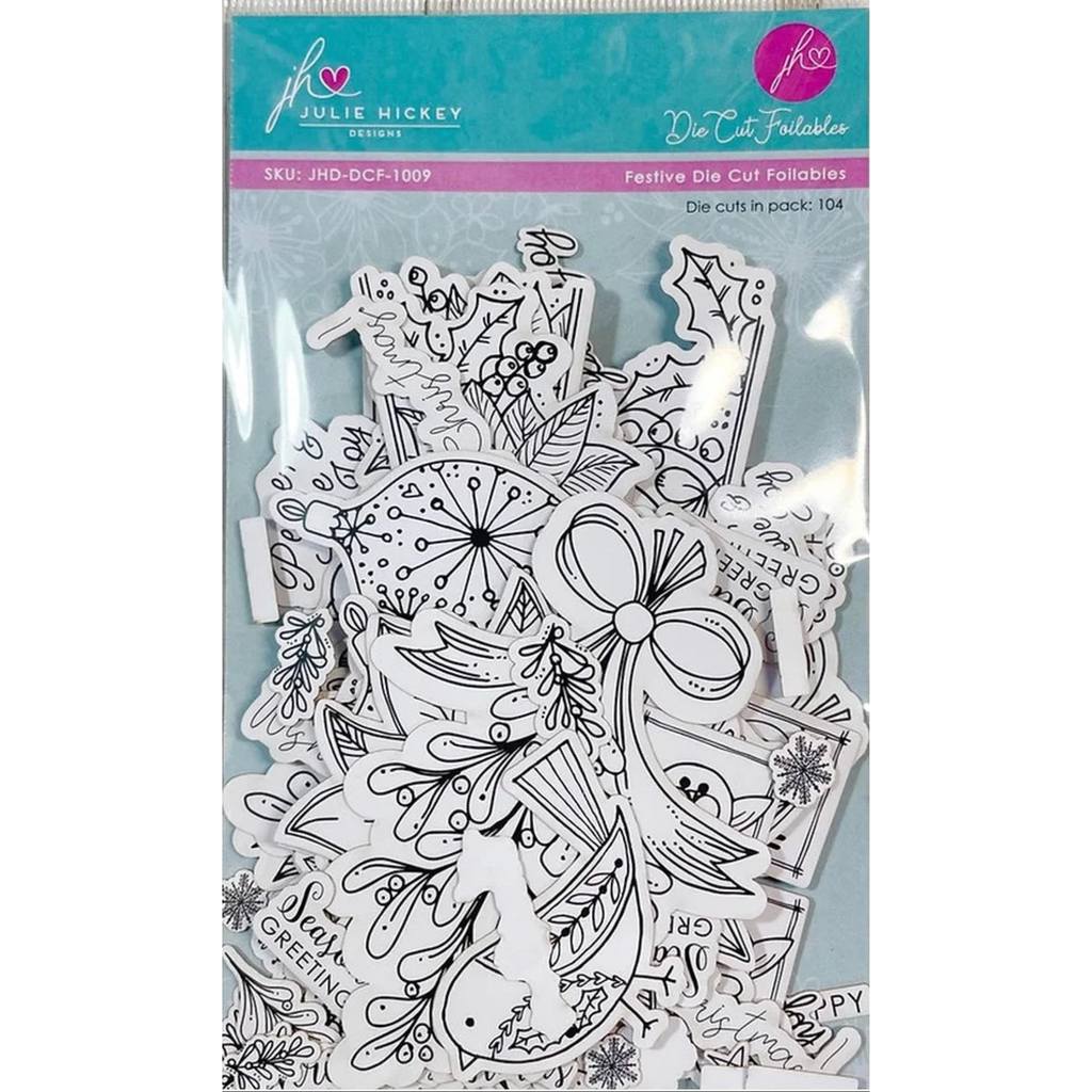 Julie Hickey Designs FESTIVE Die Cut Foilables JHD-DCF-1009