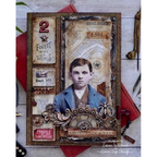 Tim Holtz Idea-ology BACKDROPS VOLUME 1 th94117 Gears | color-code:ALT01