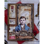 Tim Holtz Idea-ology PAPER DOLLS PORTRAITS th94233 Boy | color-code:ALT02
