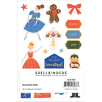 SCS-300 Spellbinders Nutcraker Ballet Chipboard Stickers