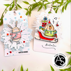 Alex Syberia Designs Falala Friends Die Set asdcd90 Christmas Tag