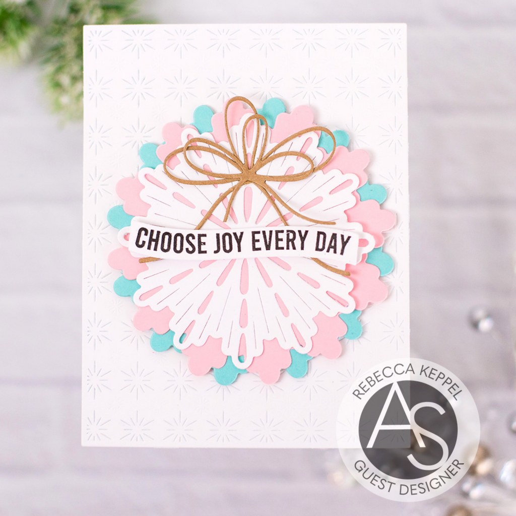 Alex Syberia Designs Snowflake Layering Die asdd100 Pastel Snowflake