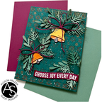 Alex Syberia Designs Jingle Bell Joy Die Set asdd91 Choose Joy