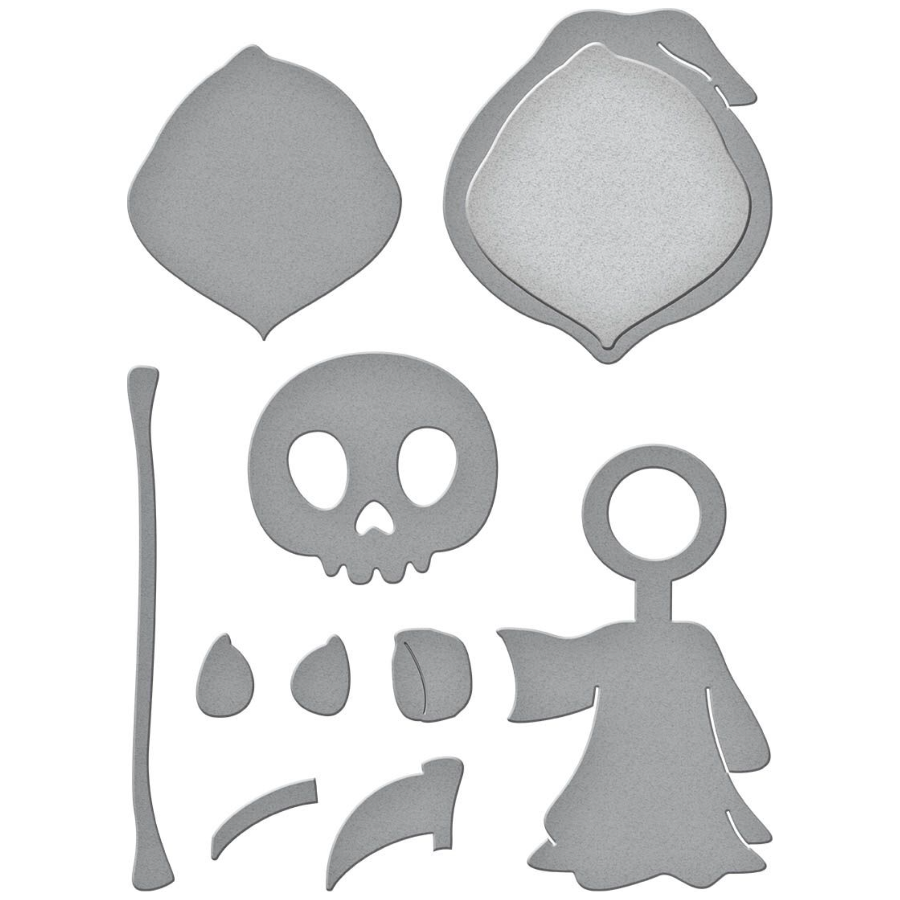 S3-491 Spellbinders Dancin' Grim Etched Dies