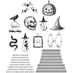 BP-079 Spellbinders Halloween Icons Press Plate and Etched Dies Set