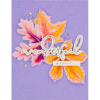 BP-082 Spellbinders Autumn Leaves Press Plate and Die Set wonderful leaves