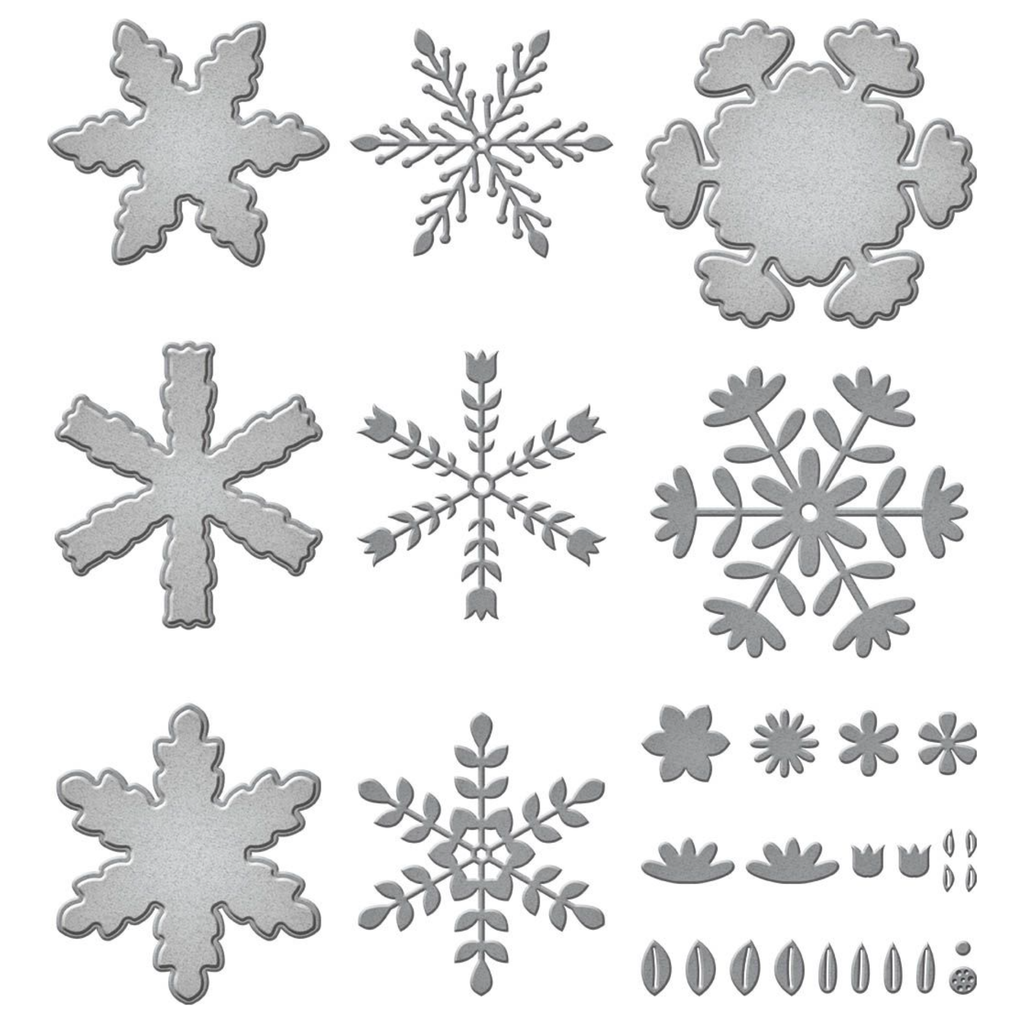 S5-594 Spellbinders Delicate Snowflakes Etched Dies