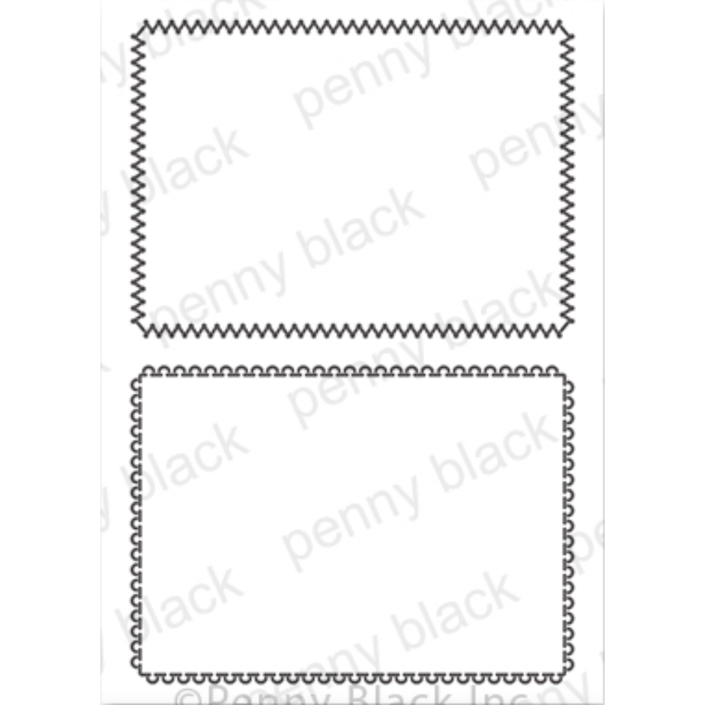 Penny Black Border Beauty Stick and Shine Sheets 15-008