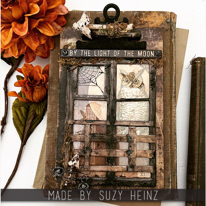 Tim Holtz Idea-ology 2023 Halloween Shattered Windows th94325 Suzy