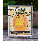 Tim Holtz Sizzix Edison Colorize Thinlits Dies 666382 halloween cat
