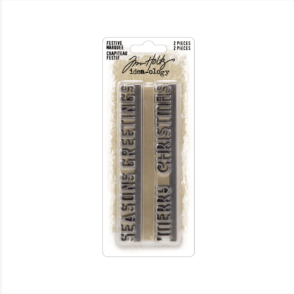 Tim Holtz Idea-ology 2023 Christmas Festive Marquee th94357