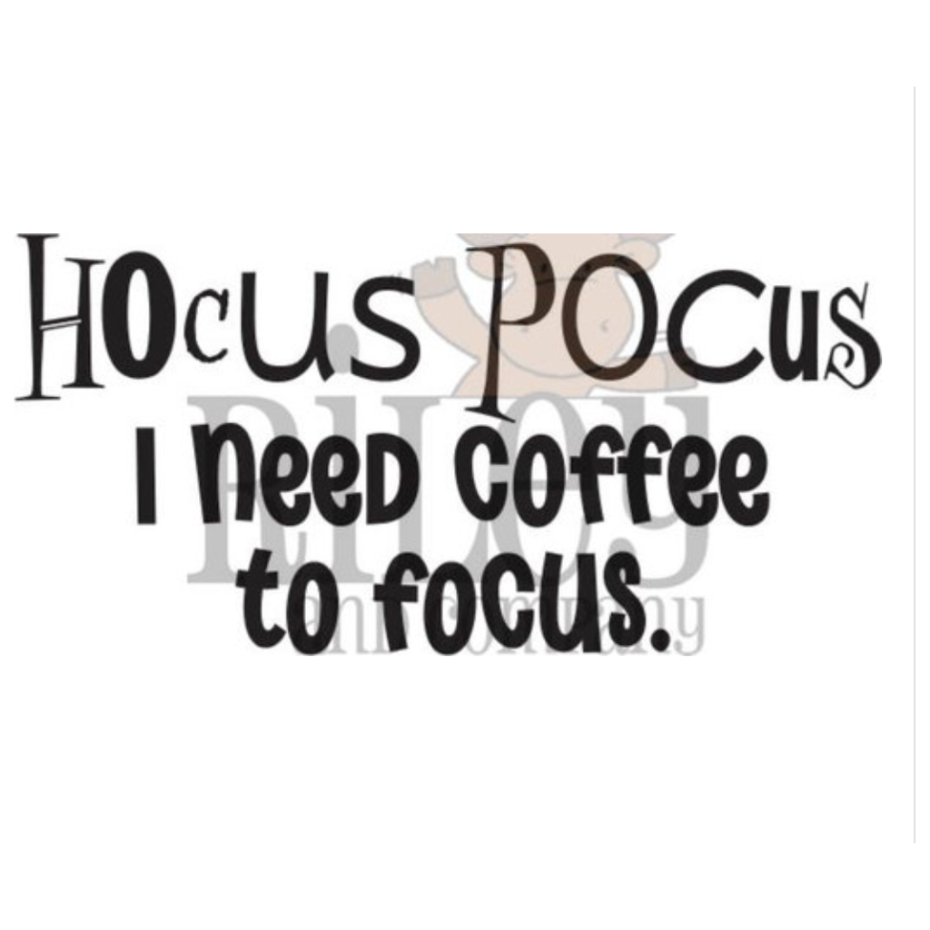 Riley And Company Funny Bones Hocus Pocus Cling Rubber Stamp rwd-1186