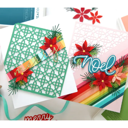 Concord & 9th Festive Corner Cuts Die Set 11885 Noel | color-code:ALT01