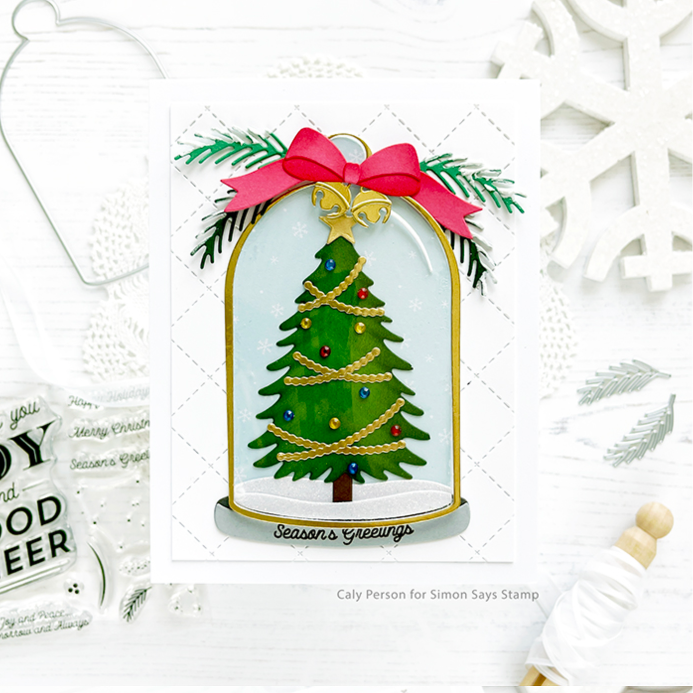 Concord & 9th QUILTED CARD FRONT Die 11235 Tree | color-code:ALT04