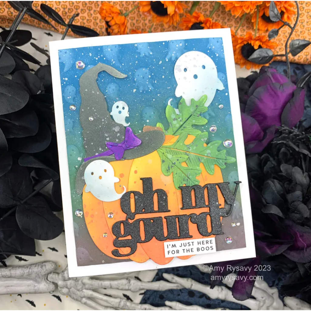 Tim Holtz Distress Jack-O-Lantern Mica Stain Ranger gourd | color-code:ALT02