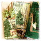 Tim Holtz Cling Rubber Stamps Ticking and Grain cms475 fun backgrounds | color-code:ALT01