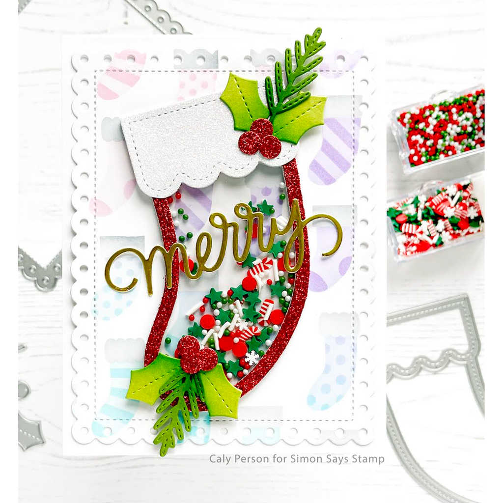 Pretty Pink Posh Eyelet Rectangles Dies merry | color-code:ALT01
