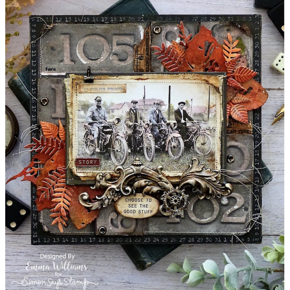Tim Holtz Idea-ology SNAPSHOTS th94234 story | color-code:ALT03