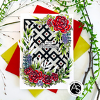 Alex Syberia Designs Trendy Pattern Cover Die asd-d-128 happy