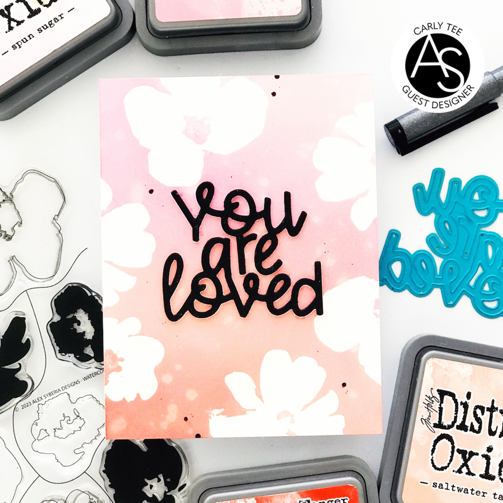 Alex Syberia Designs You Are Loved Die asd-d-125 black