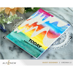 Altenew Glitter Cardstock Set Dazzling Diamond 8.5x11, 8 sheet pack alt8168 silver waves